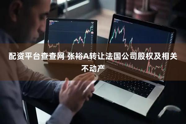 配资平台查查网 张裕A转让法国公司股权及相关不动产